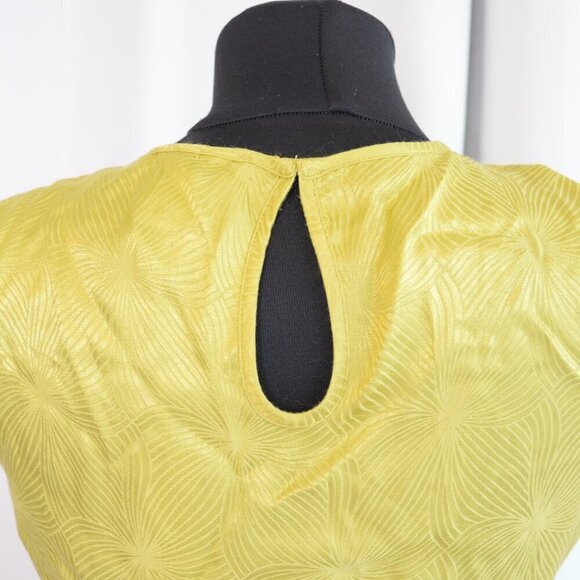 NWT House of Harlow 1960 Satin Side Tie Dress Side Slit Sleeveless Maxi XS - Picture 7 of 8